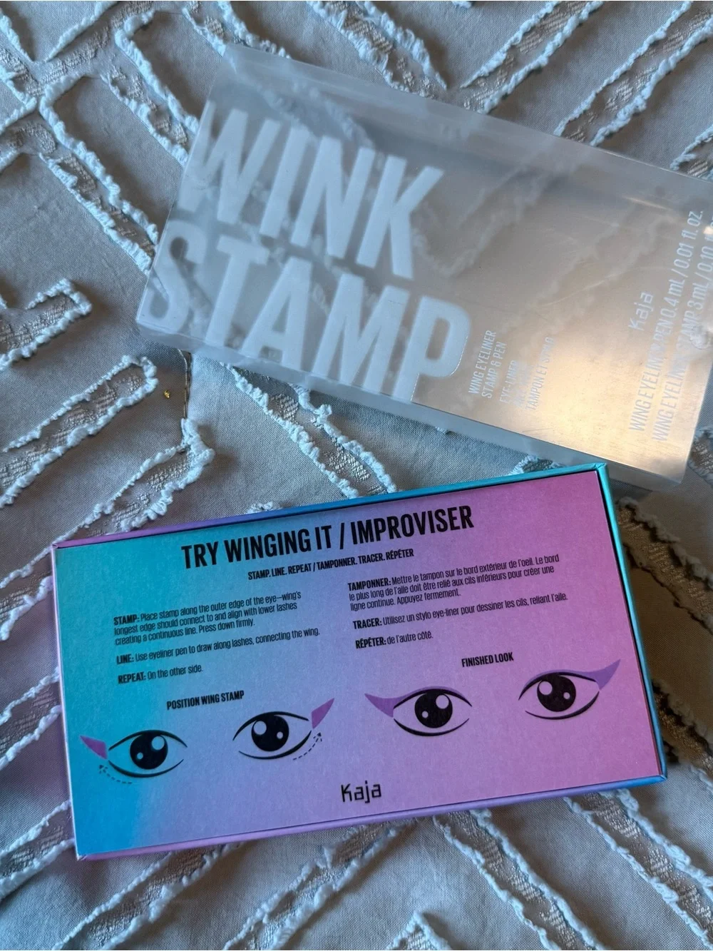 Wink Stamp Liquid Eyeliner Stamp Set | New